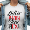 Better Than Your Next relaxed Women Shirt with Jacket