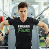 Fueled By PLants Unisex V Neck Shirt Gym