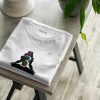 Chakras Meditation TR3JO Mystical Design T-Shirt in White