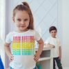 Colorful Bend Reality Desing Kids T-Shirt