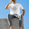 Comfy White Organic Tee Design Men's organic cotton t-shirt