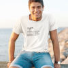 Vegan Dictionary Design Short-Sleeve Men's T-Shirt in white