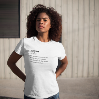 Vegan Dictionary Design Women’s short sleeve t-shirt