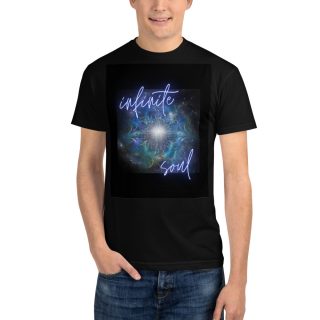 Infinite Soul Design Men's Sustainable T-Shirt in black